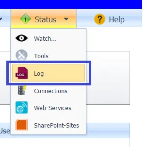 Error Handling View Log