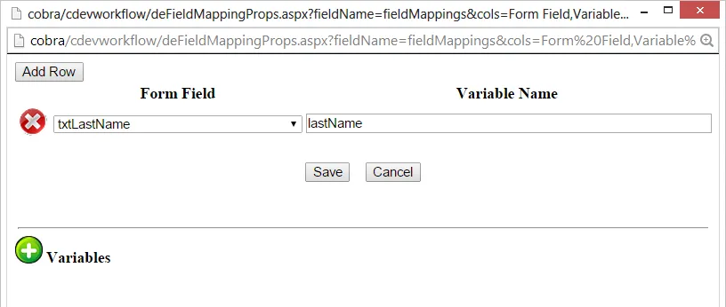 Mapping Instantiate
