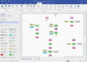 Visio 2016 with BPM-X Designer