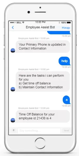 Employee Assist Bot for HR, e-commerce, and financial use cases