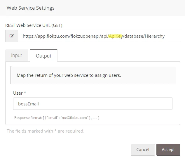assigneeOutput