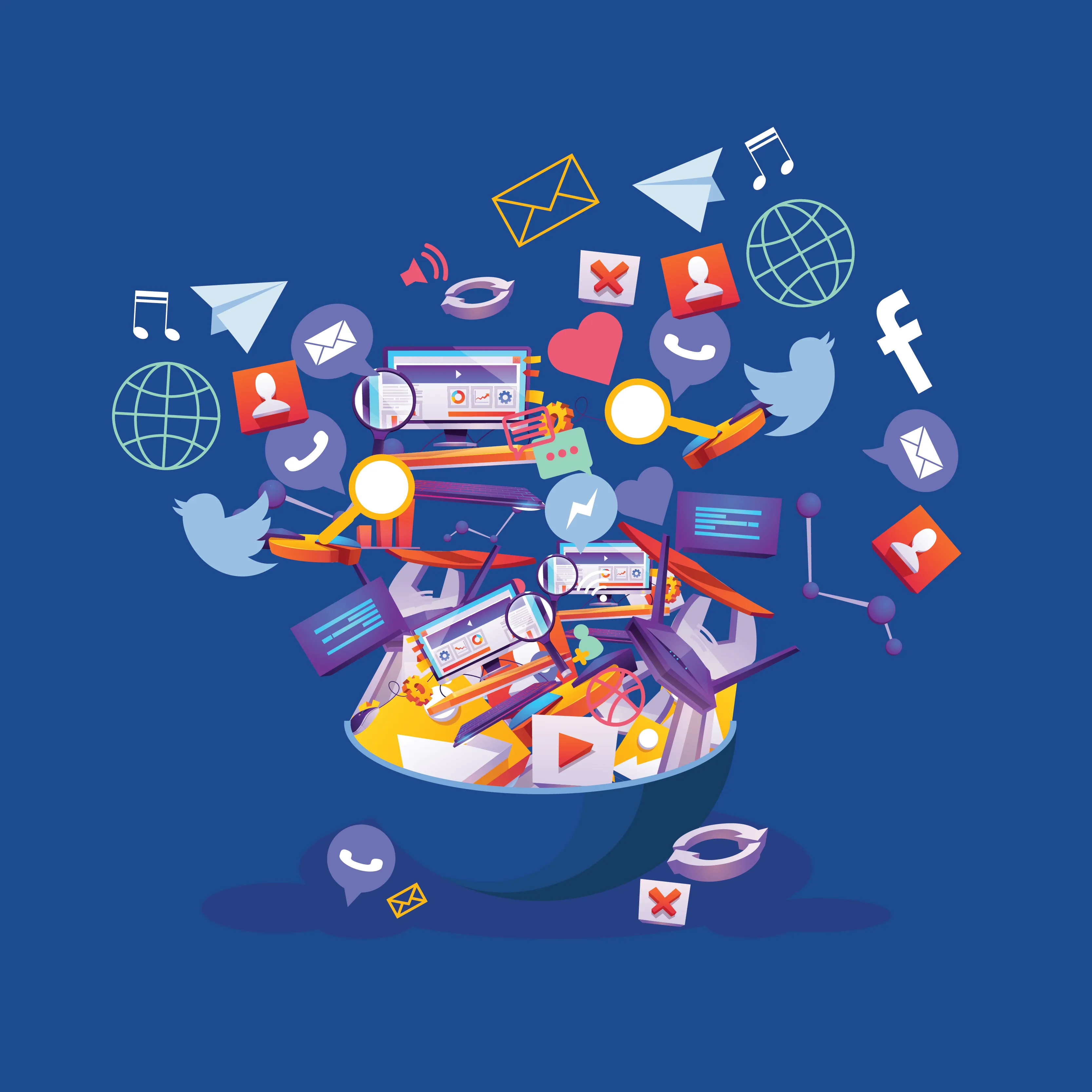 A platter full of sliced, diced and minced nuggets of data - The Russian Salad