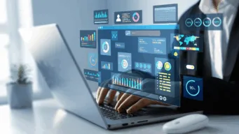 This is an image of a developer building Gen-Ai applications securely with OpenText Application Security