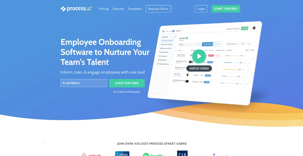 Employee onboarding