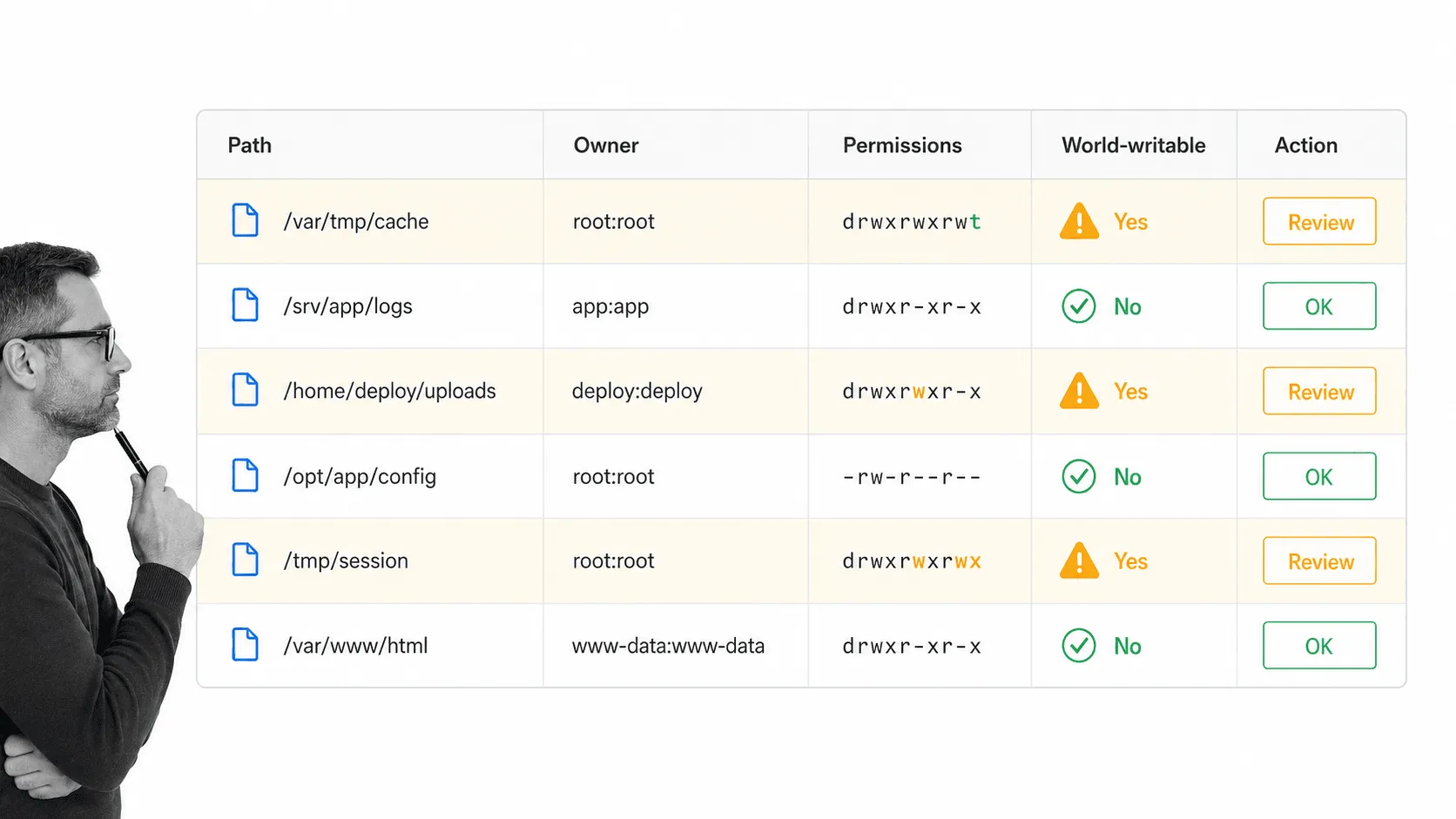 Inline illustration for server security checklist step 09