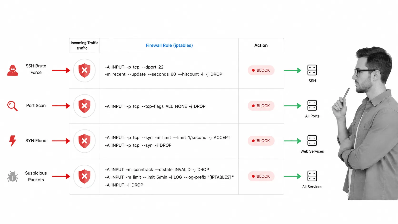 Inline illustration for server security checklist step 10