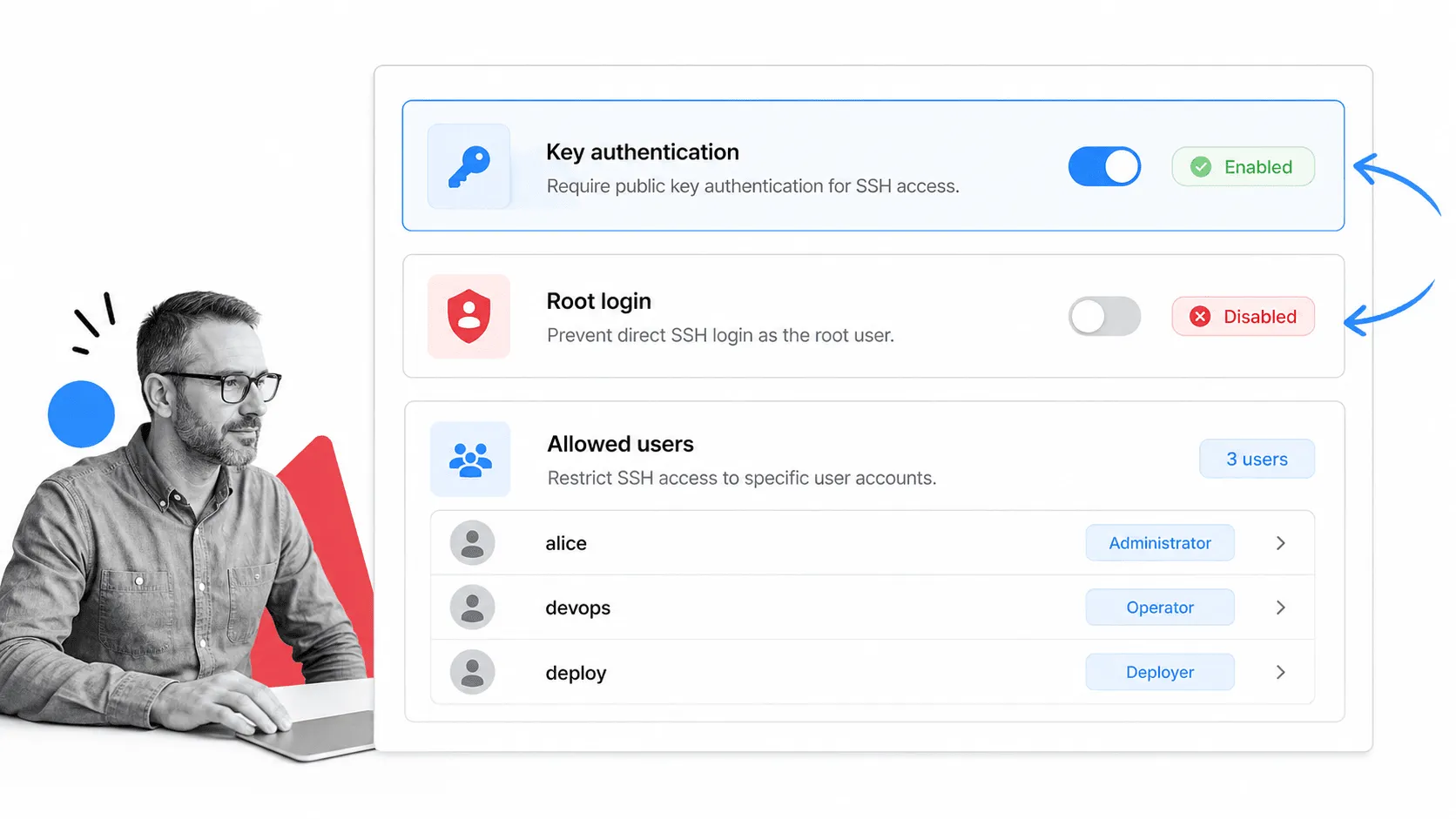 Inline illustration for server security checklist step 17