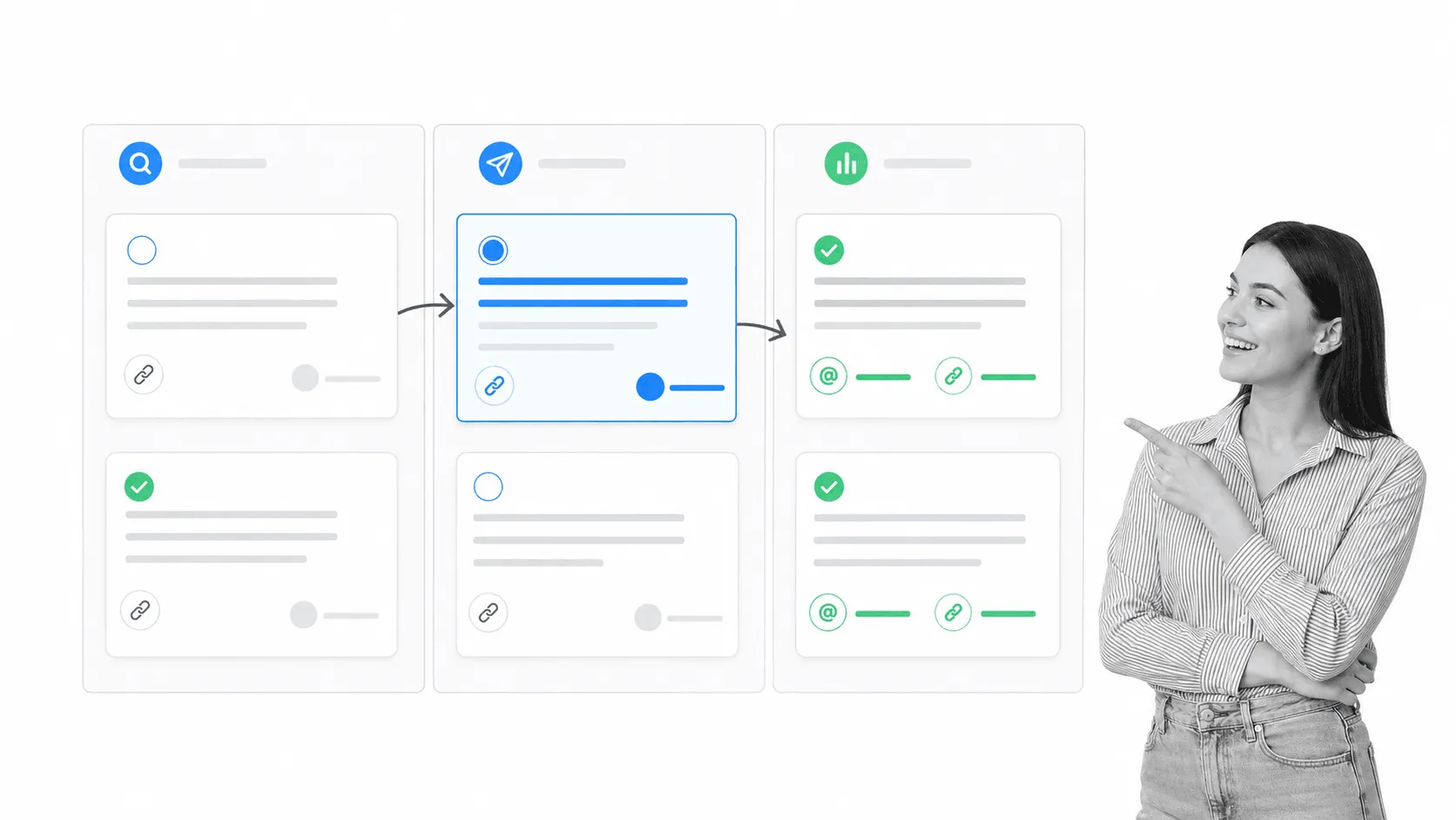 Influencer outreach workflow for earning mentions and links