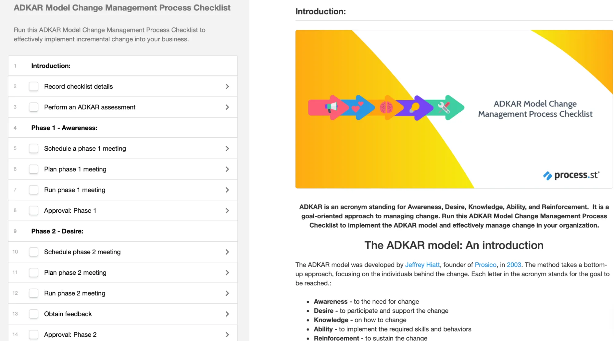 ADKAR model change management strategy