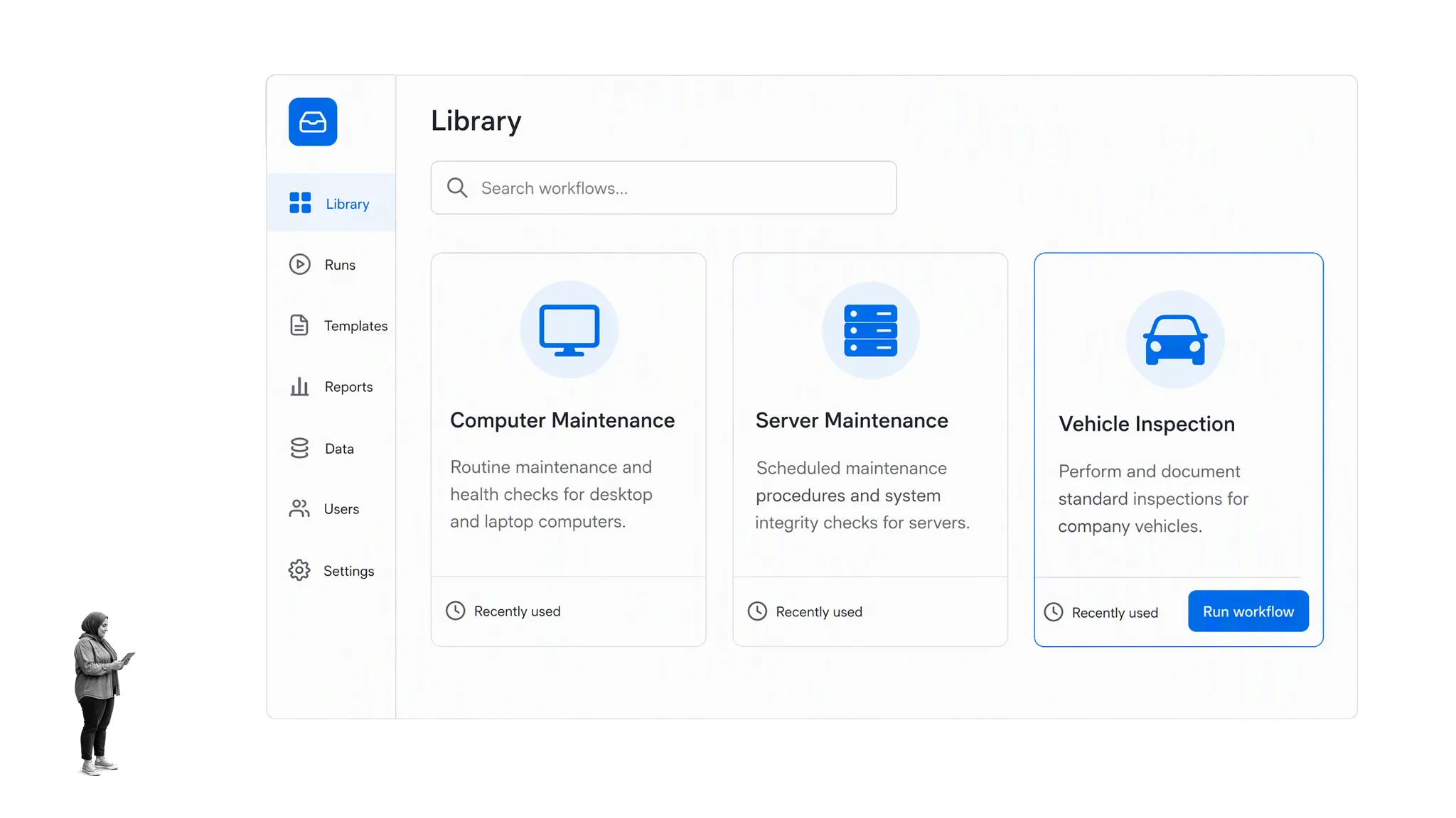 Process Street maintenance workflow library