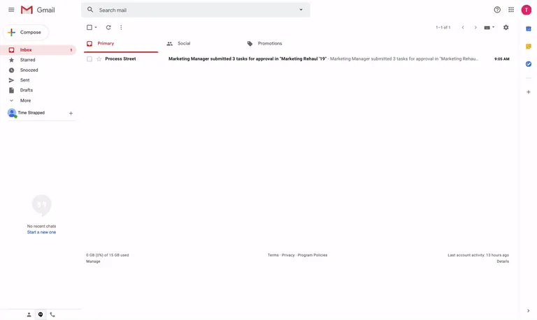 email approval