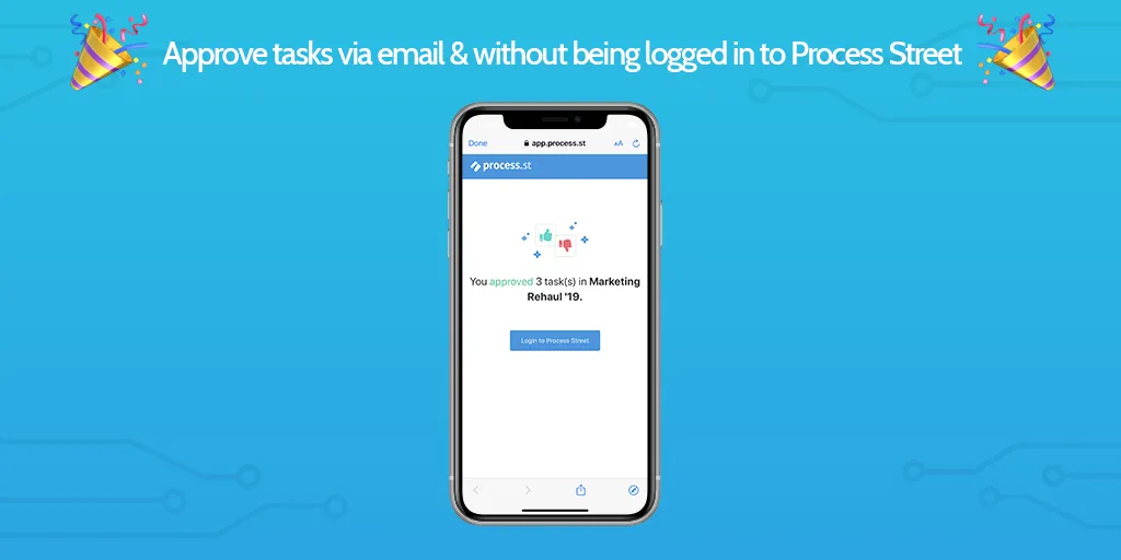 approval email app