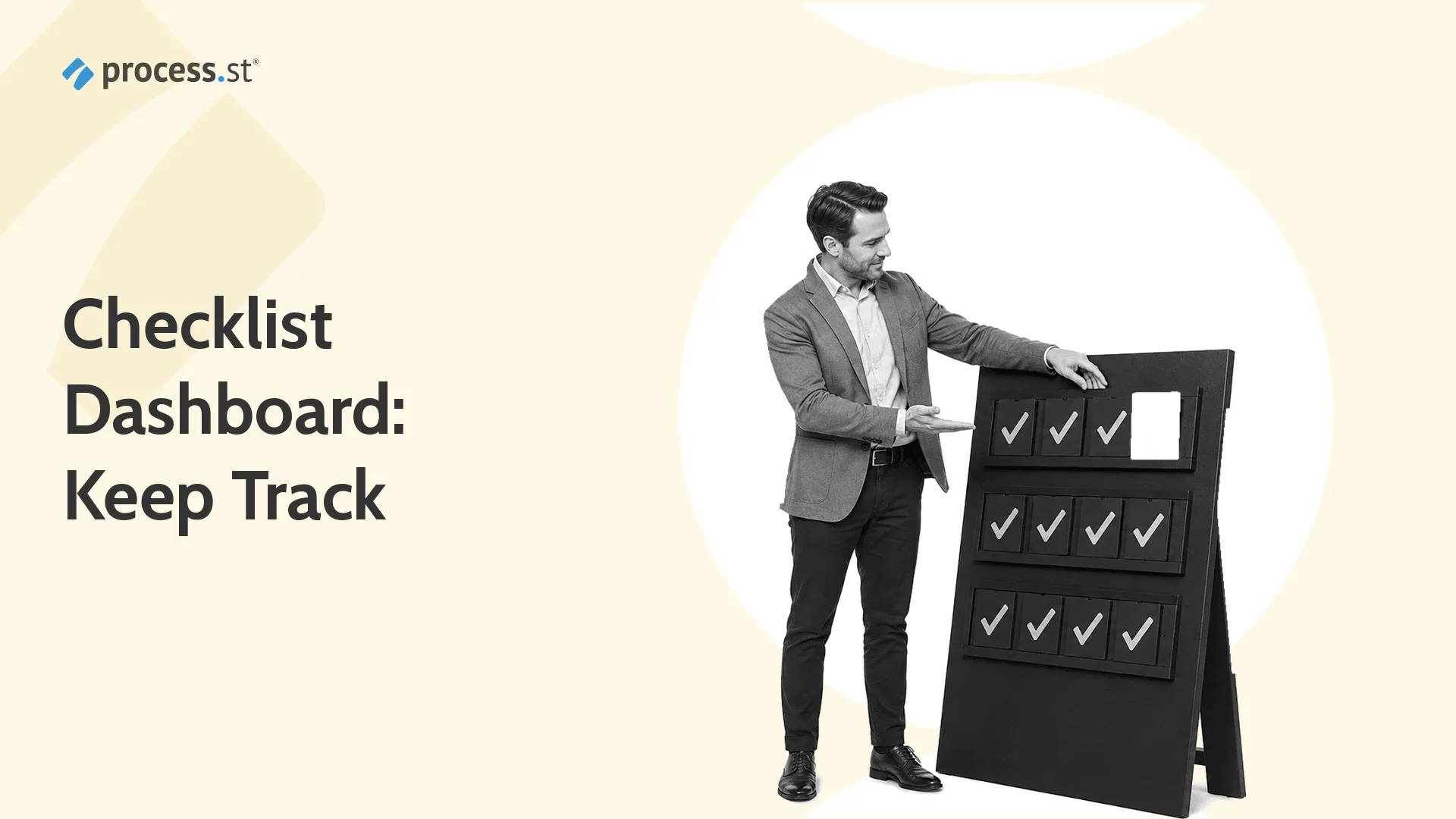 Header image: Checklist Dashboard: Keep Track