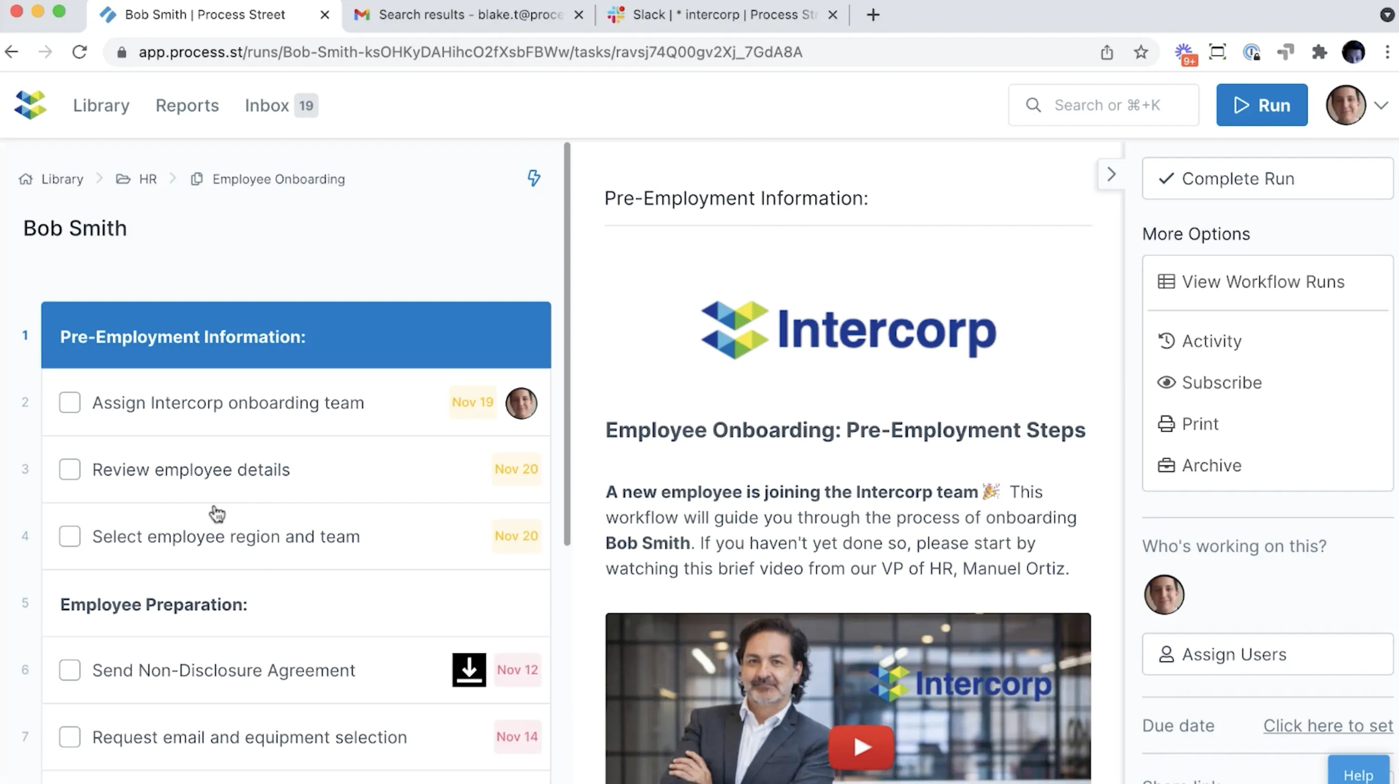 employee onboarding process street workflow example