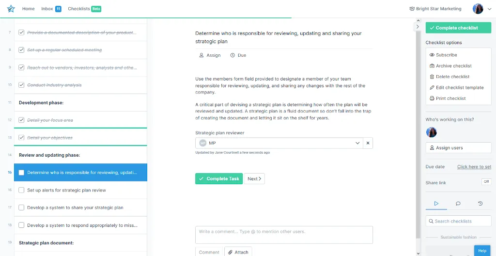 Strategic planning template - image 5