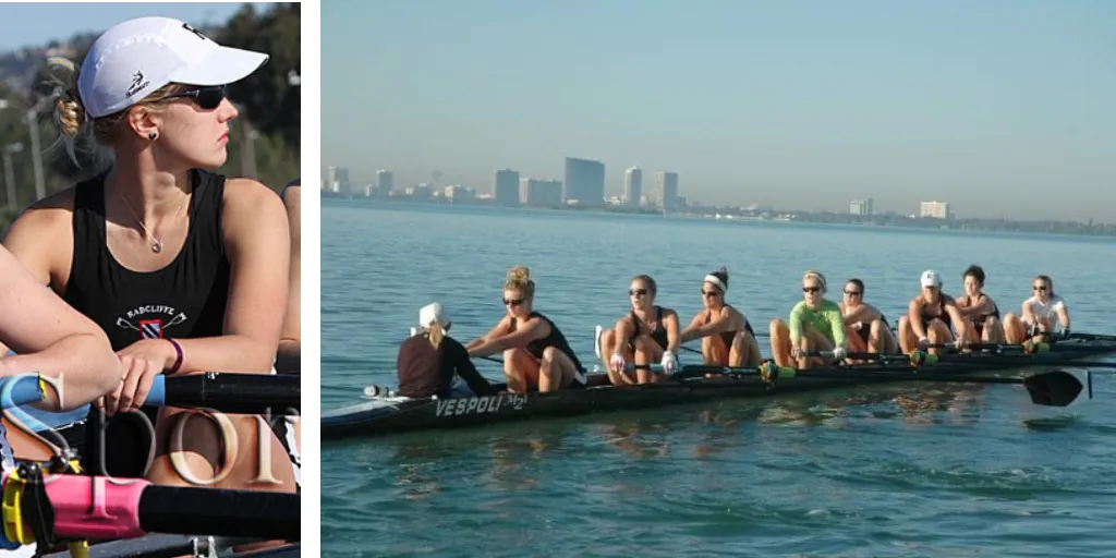 employee spotlight tara larson rowing