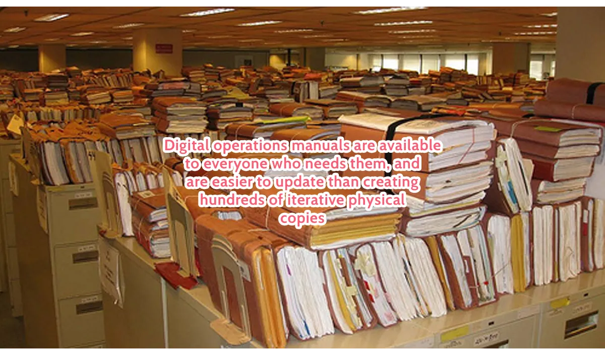 operations manual central digital vs physical