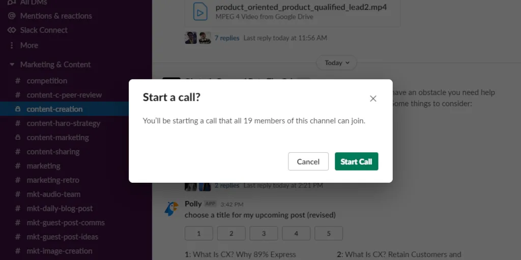 slack tips