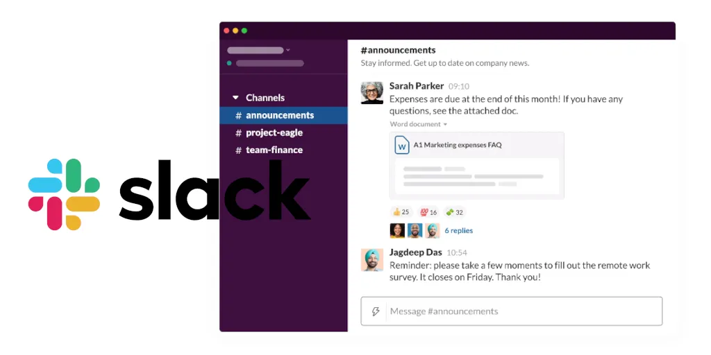Hyper growth: Slack