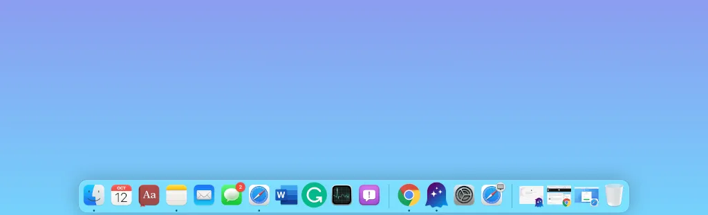 macos 11 big sur dock