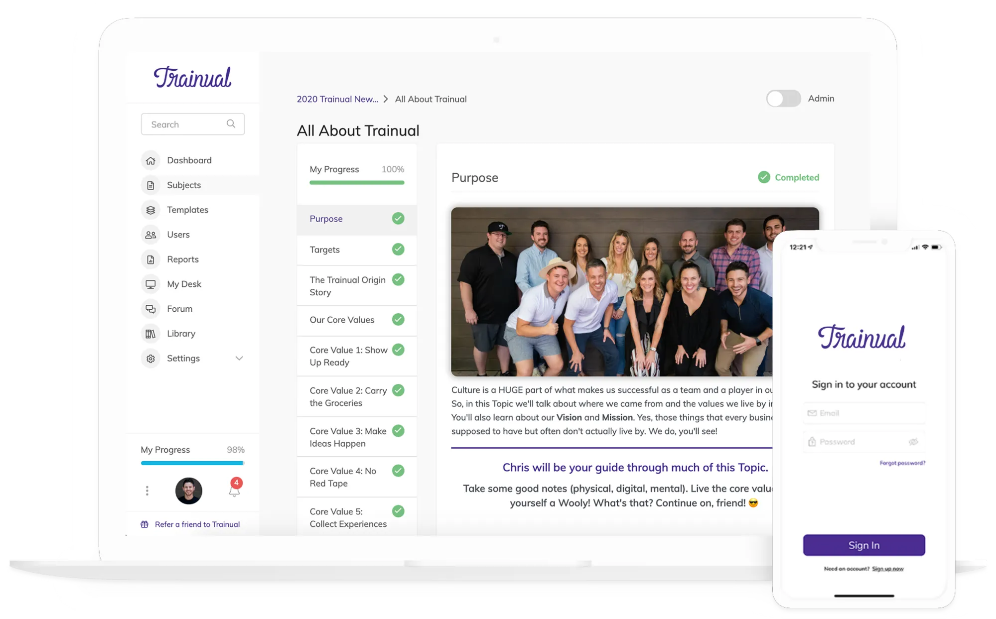 Workflow app Trainual Workflow app Trainual