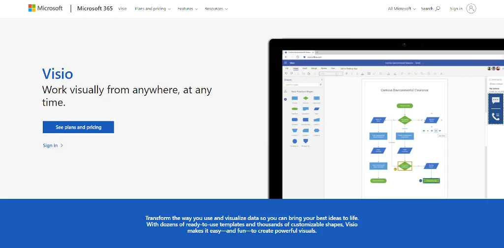Microsoft visio