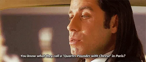 A royale with cheese
