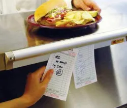 tickets for a short order cook
