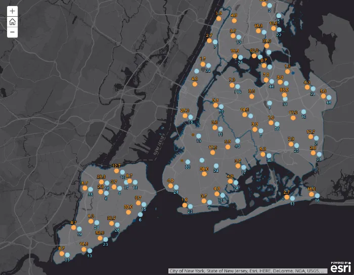 Image from ArcGIS maps